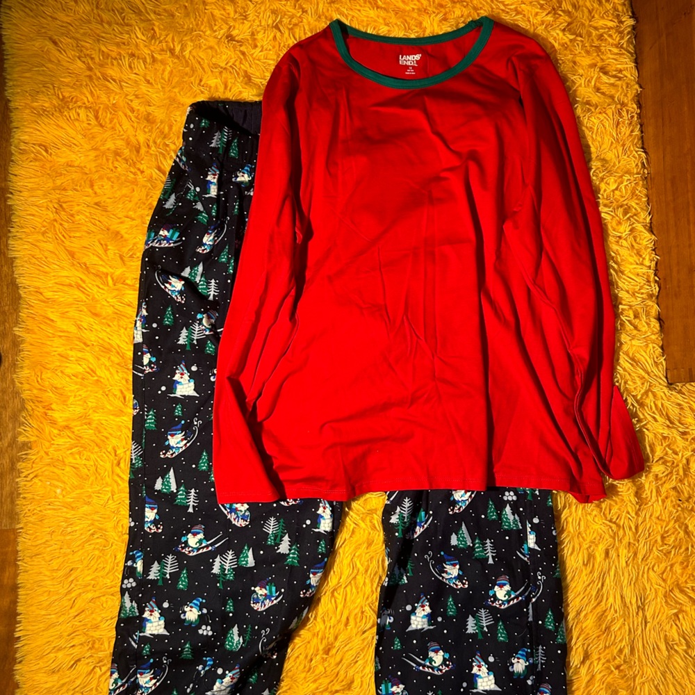 Lands End Pajama Set